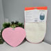 Chiffon Pink Pot Holder & Powder Pink Heart Trivet Retired Le Creuset NEW