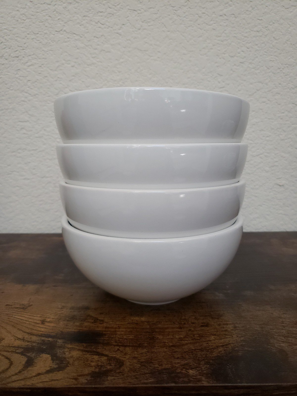 NEW Le Creuset Cereal Bowls White 25oz Set of 4