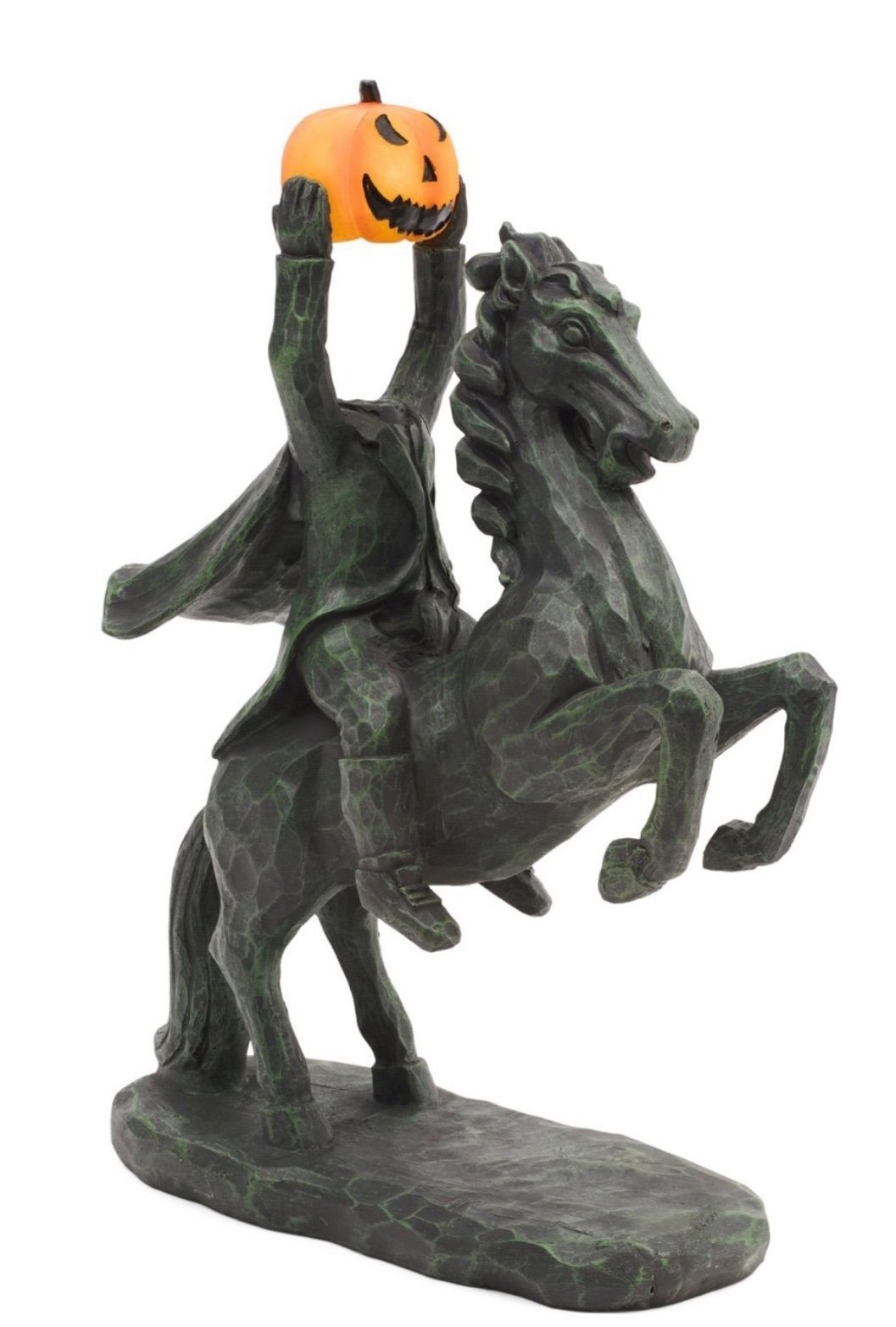 17” LED Lighted HEADLESS HORSEMAN Figure by SPOOKY NIGHT HomeGoods Edition