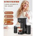 Single Serve Coffee Maker with Milk Frother and Coffee Grinder K Cup or Ground