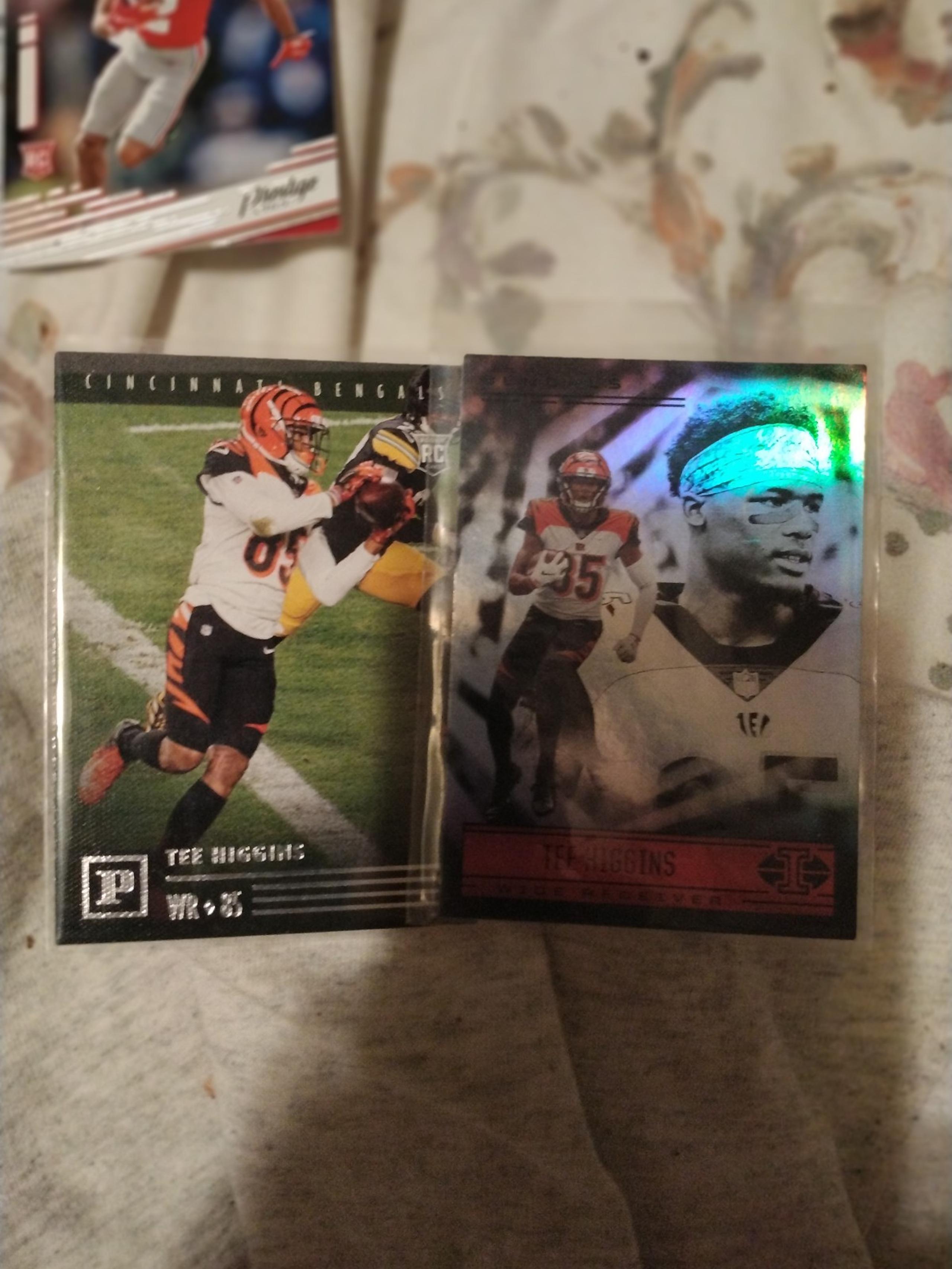 Tee Higgins rookies - Panini