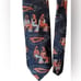 Custom Cravatieur Vintage 70s Hippie Woodstock Outdoor Art to Wear Retro Tie