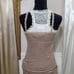 Rare ♡ Y2k ♡ Abercrombie Lace Cami Light Brown