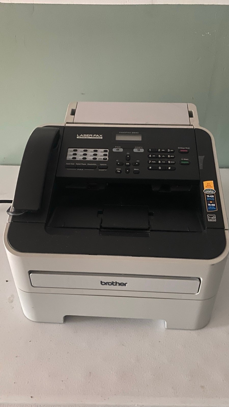 Brother IntelliFax-2840 Fax Laser Printer