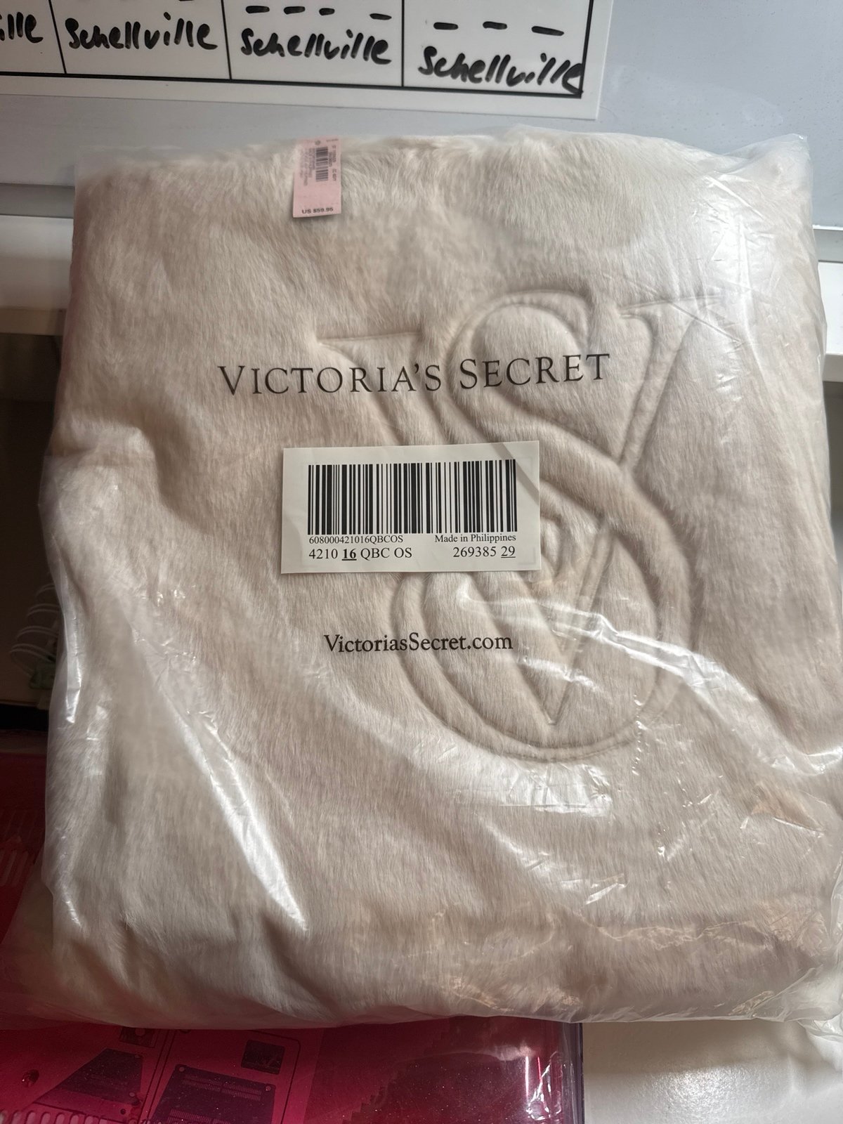 Victoria Secret Faux Fur Tote