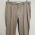 PETER MILLAR Pants Mens Size 36x37 Crown Pilot Flat Front Gray Golf Trouser