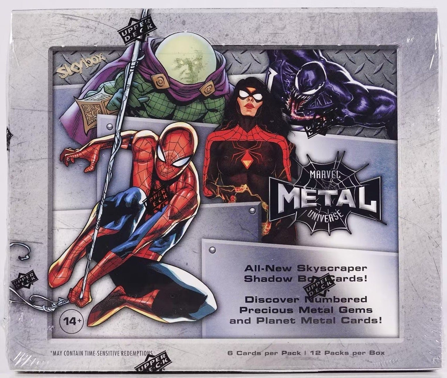 Upper Deck Marvel Metal Universe 2022 Hobby Box Factory Sealed (12 Packs)