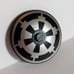 LEGO Radar Dish 4x4 Star Wars Imperial Logo - Tie Fighter Helmet - ID# 3960pb064