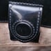 Lauren Ralph Lauren Black Leather Large Business Shoulder Bag Double Top Zip