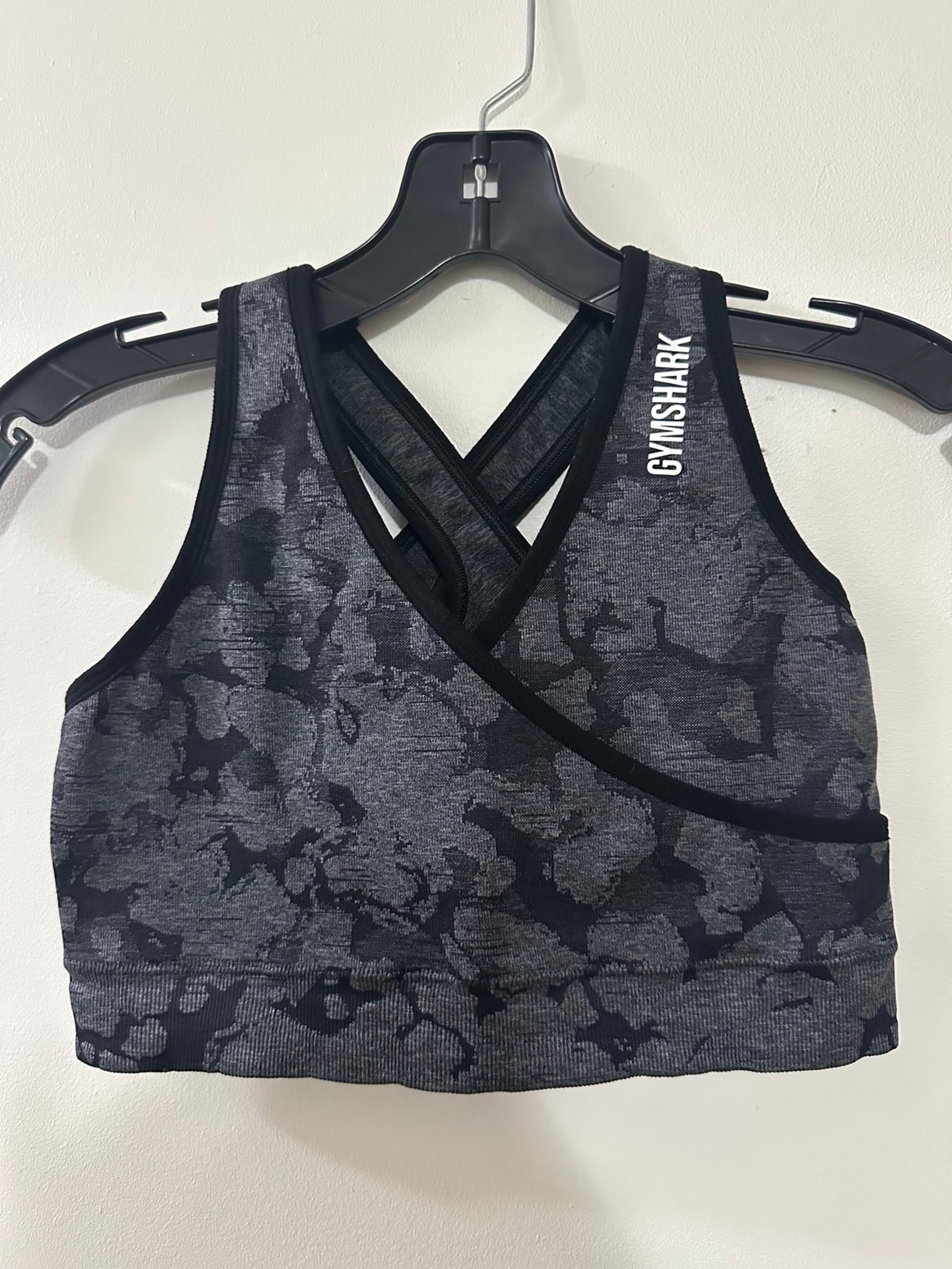 Gymshark Sports Bra Womens Small Adapt Camo Seamless Wrap