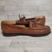 Men's Cole Haan Brown Leather Penny Tassel Loafers Shoes Size 9