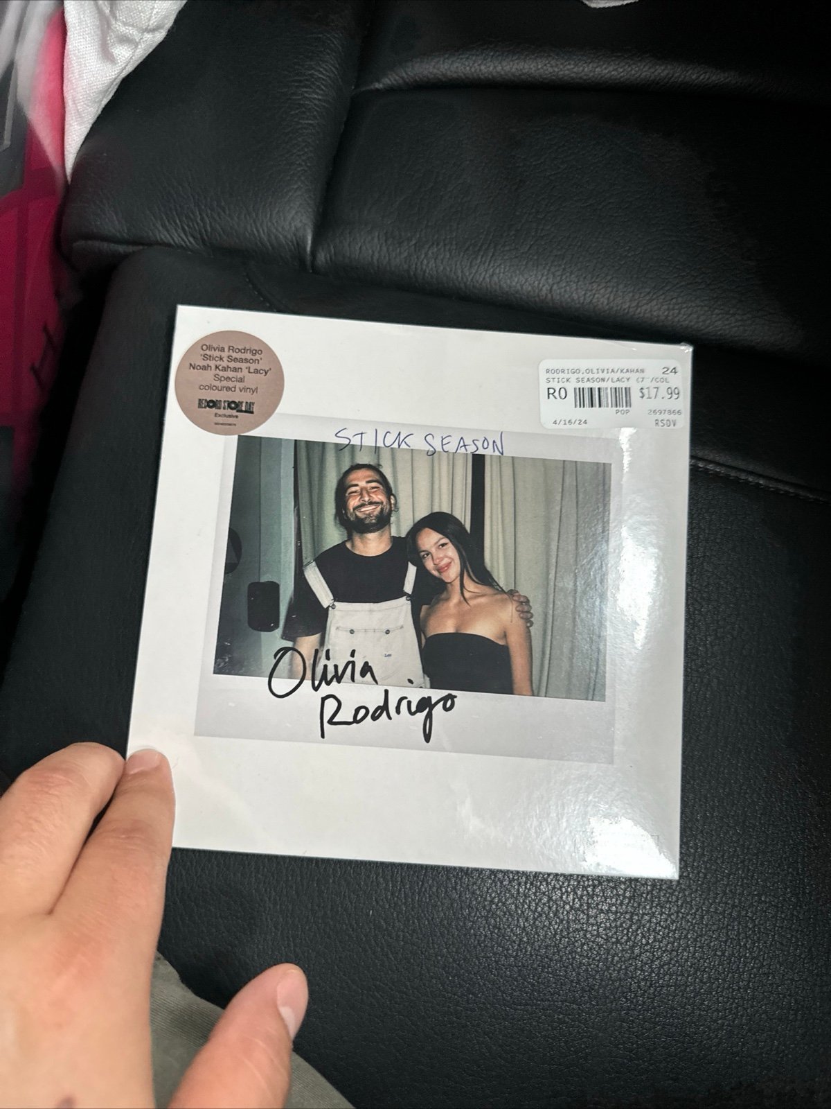 Olivia Rodrigo- Stick Season / Noah Kahan- Lacy RSD’24 Exclusive 7 2024 NEW