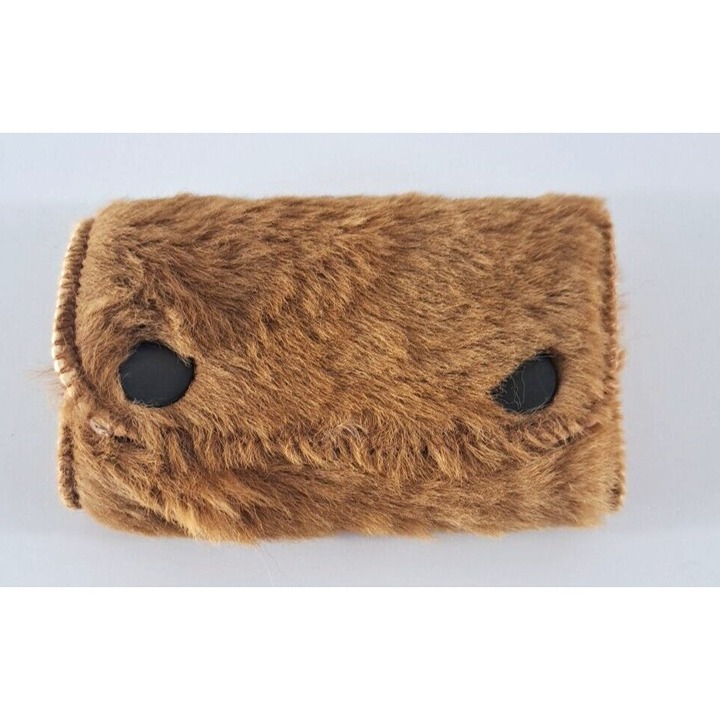 Vintage Kangaroo Fur Key Holder Wallet Souvenir Lispeer Trading Sydney Australia