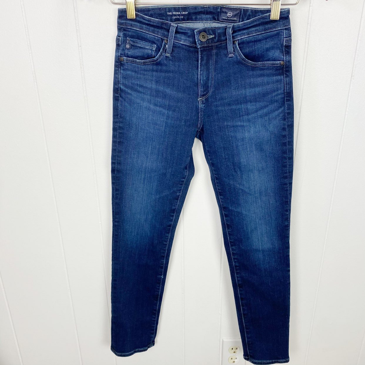 AG Adriano Goldschmied Prima Crop Jeans