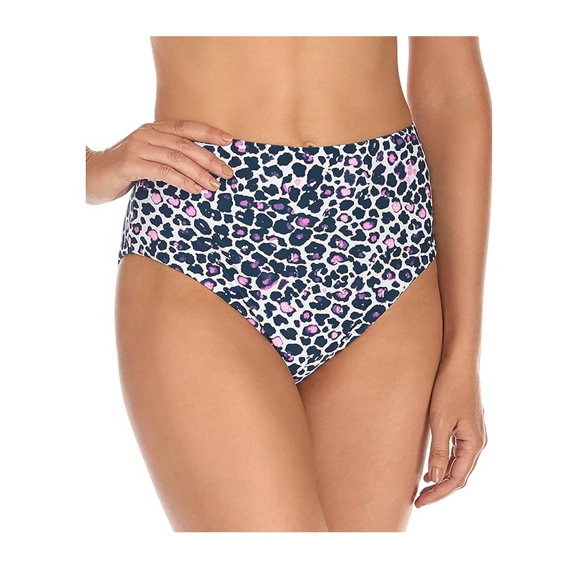 NWT Raisins Juniors' Darwin High-Waist Bikini Swim Bottoms Large