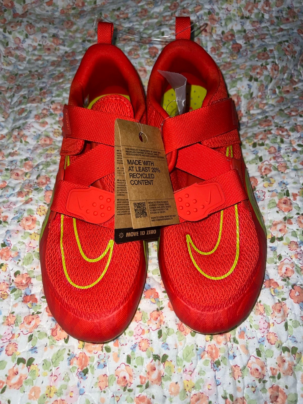 NWT‎ NEW Nike SuperRep Cycle ll Next Nature Cycling Shoes Red Size 12 US Men's