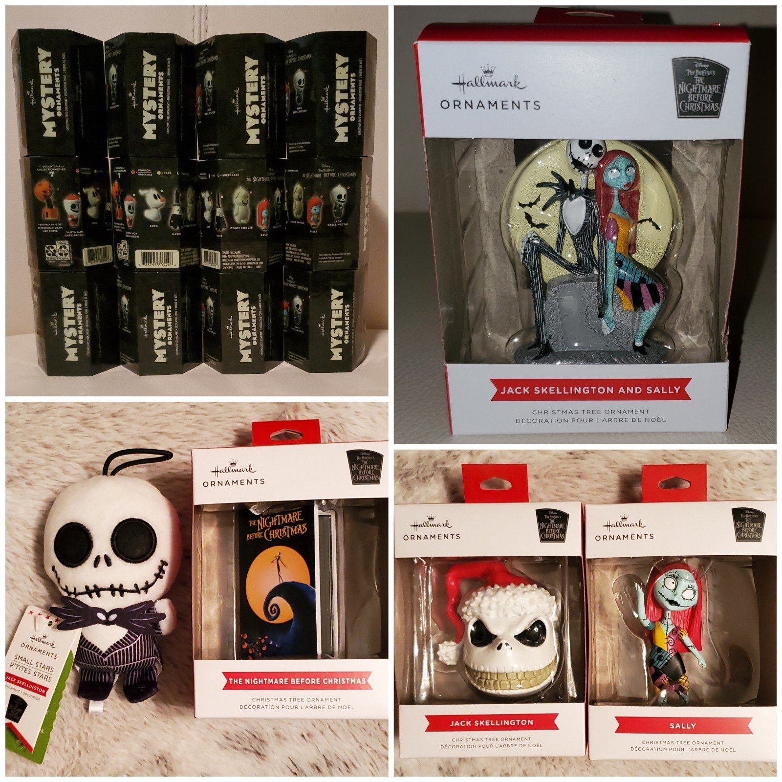 The Nightmare Before Christmas Ornament Bundle