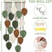 KHOYIME Vertical Macrame Wall Hanging Boho Home Decor, Long Narrow Chic Wall Art