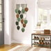 KHOYIME Vertical Macrame Wall Hanging Boho Home Decor, Long Narrow Chic Wall Art
