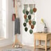 KHOYIME Vertical Macrame Wall Hanging Boho Home Decor, Long Narrow Chic Wall Art