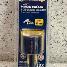 QEP 1-3/8” Pro Wet/Dry Diamond Hole Saw NEW!