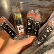 Lot Of 5 - Canon Pixma PGBK 270 XL PGI-250XL BLACK Ink Cartridge