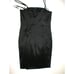 New Womens NWT Calvin Klein Draped Strapless or Strap Dress Black 6 Convertble