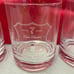 Kentucky Straight whiskey lowball glasses set of 3 limited Edition Wooden Crate