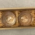 Kentucky Straight whiskey lowball glasses set of 3 limited Edition Wooden Crate