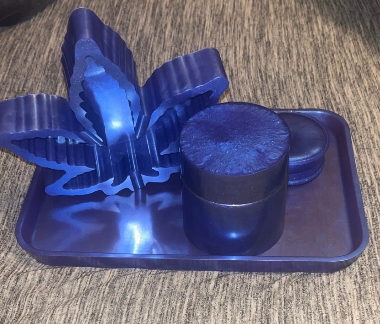 Leaf ashtray set