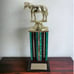 Vintage 1970s 4-H Mustangs Horse Club Trophy