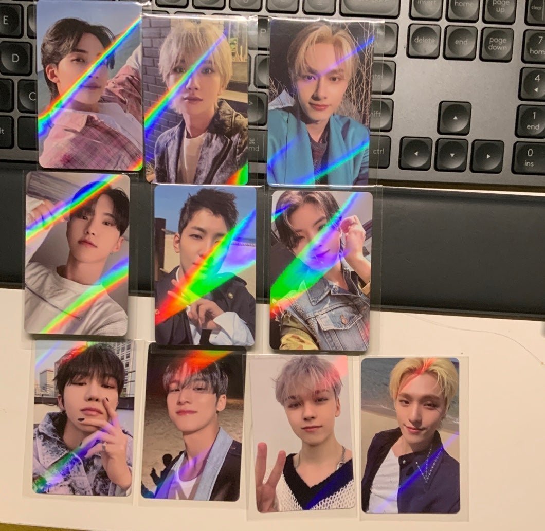 Seventeen FML KMS carat pob holo photocards
