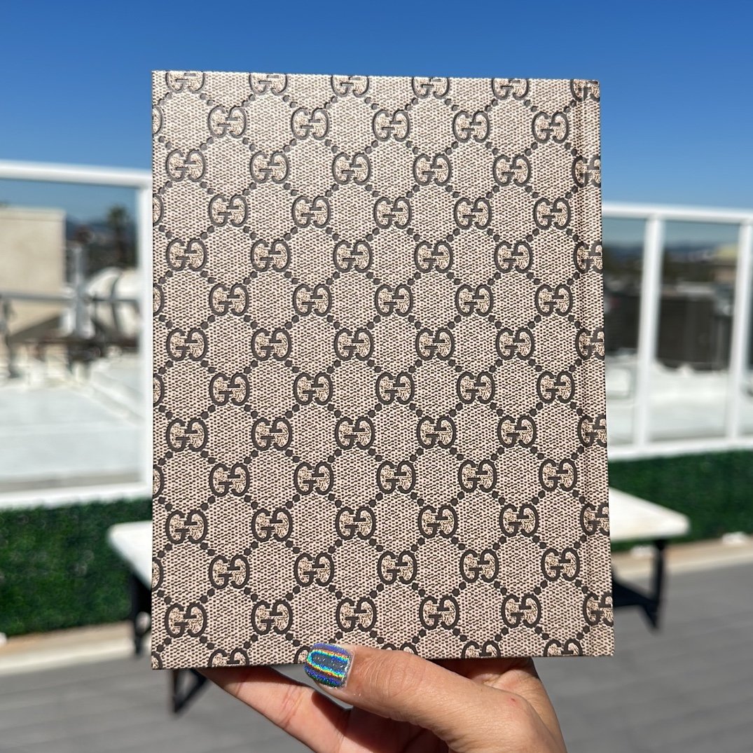 Gucci Baila Notebook Set of 2 My Gucci Book & My Scrap Book