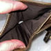 Coach Signature Buckle Monogrammed Canvas & Metallic Gold Leather Trifold Wallet