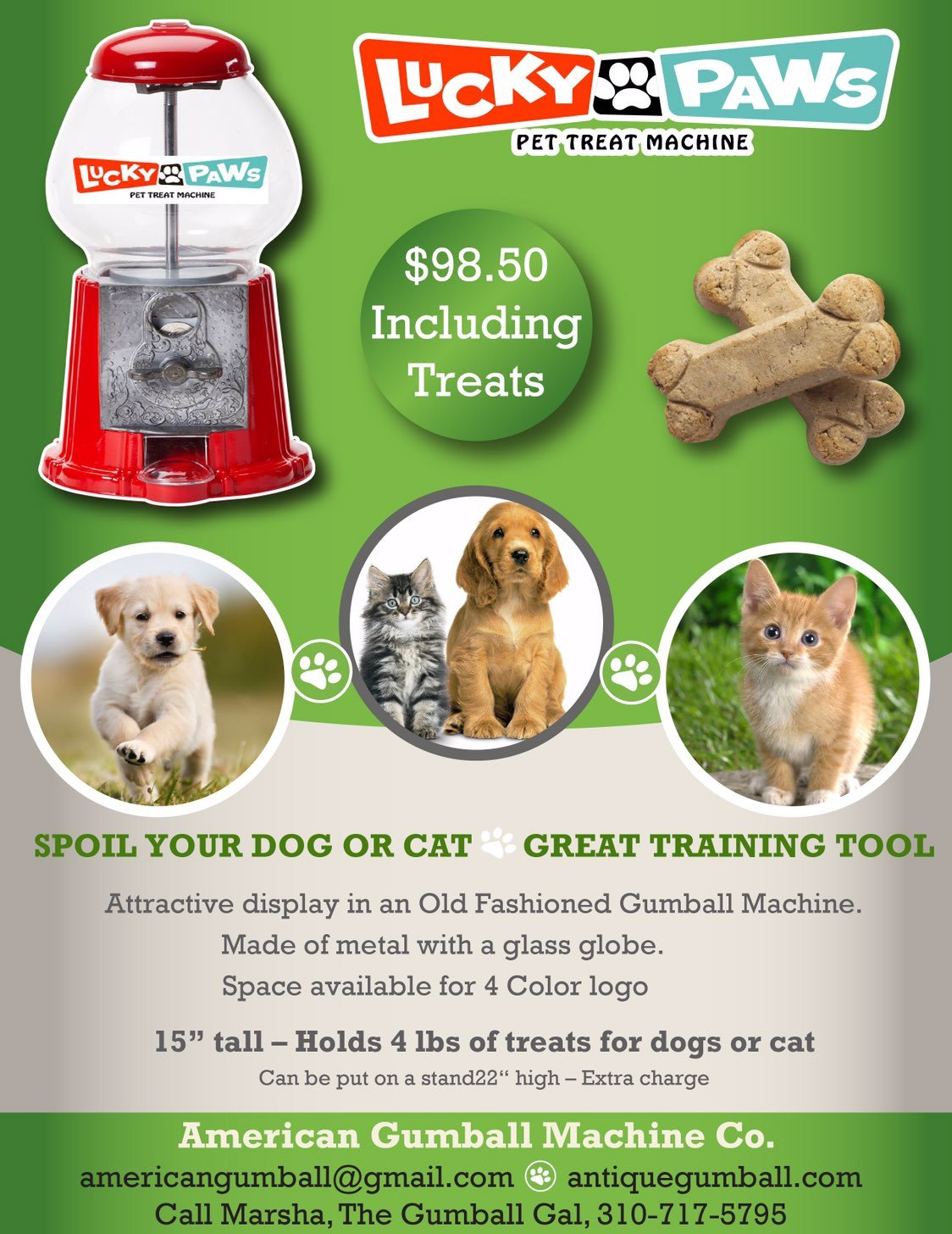 Dog/Cat Treat Dispenser