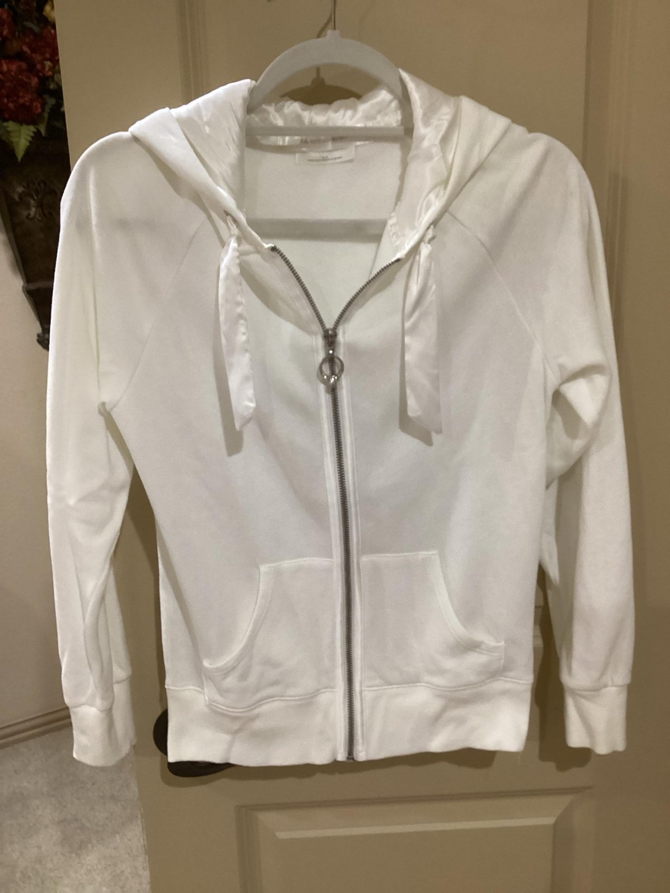 Victoria Secret I Do Bride Hoodie Jacket with Rhinestone Bling Size S/P NWOT