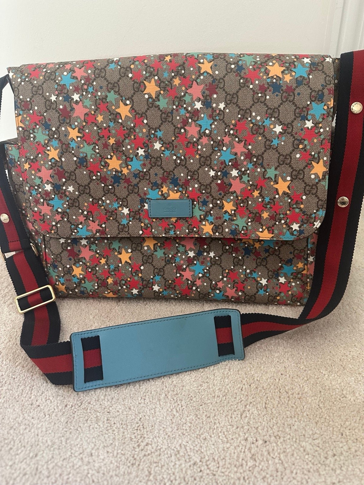 Gucci diaper bag