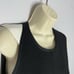A.L.C. Black Tricot Sleeveless Stretch Fitted Body com Dress Women's Size Medium