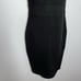 A.L.C. Black Tricot Sleeveless Stretch Fitted Body com Dress Women's Size Medium