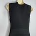 A.L.C. Black Tricot Sleeveless Stretch Fitted Body com Dress Women's Size Medium
