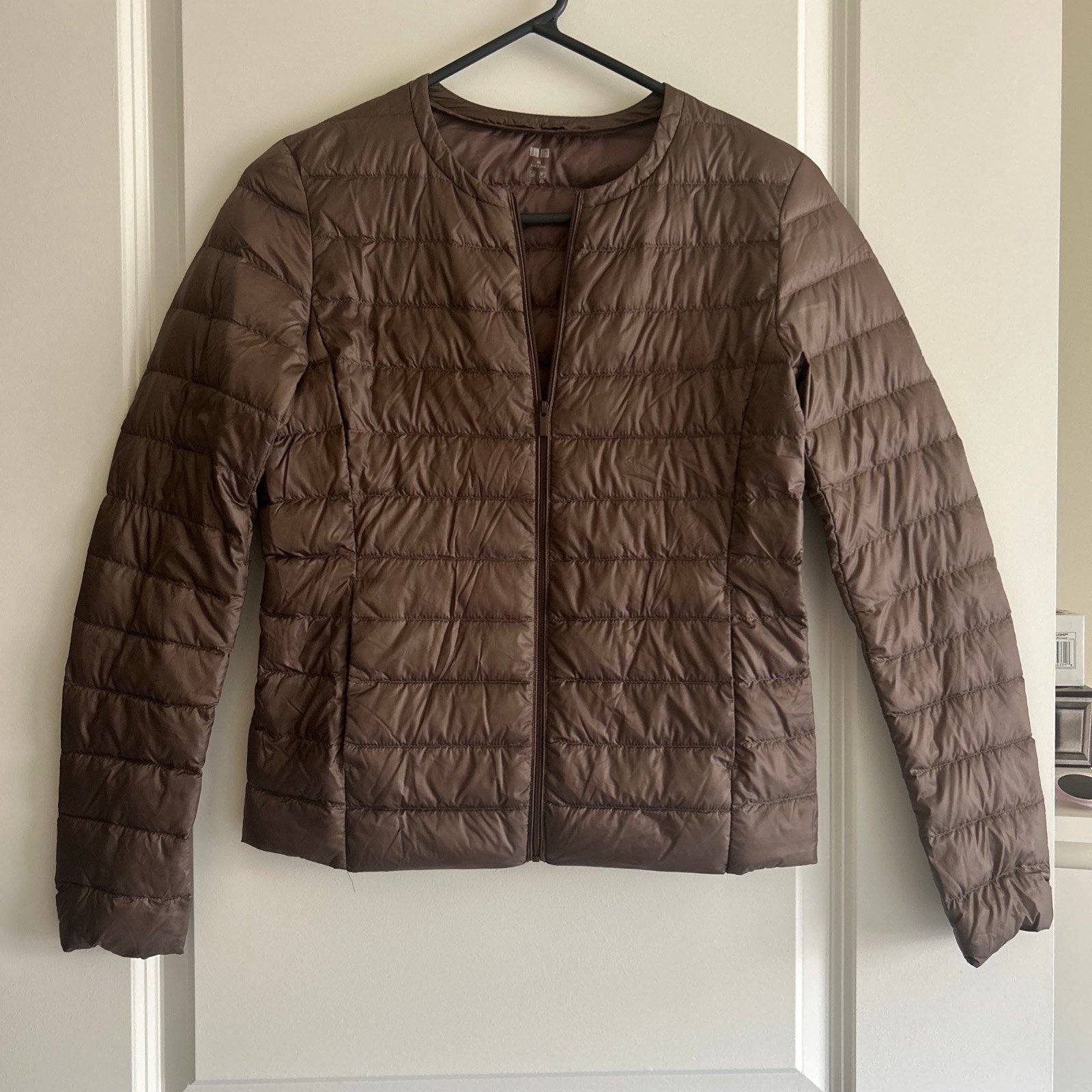 Uniqlo Ultra Light 90% Down Jacket Brown Size Xs Women