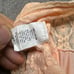 VTG 90s Y2K Slip Dress Small Nylon Baby Doll Peach Fairy Lace Coquette 36