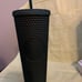 NWT 2022 Starbucks Matte Dark Green studded 24oz Venti Tumbler Cup