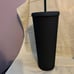NWT 2022 Starbucks Matte Dark Green studded 24oz Venti Tumbler Cup