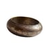 Vintage African Tribal Brass Thick Wide Bangle Bracelet Hand Etched Design