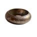 Vintage African Tribal Brass Thick Wide Bangle Bracelet Hand Etched Design