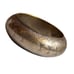 Vintage African Tribal Brass Thick Wide Bangle Bracelet Hand Etched Design