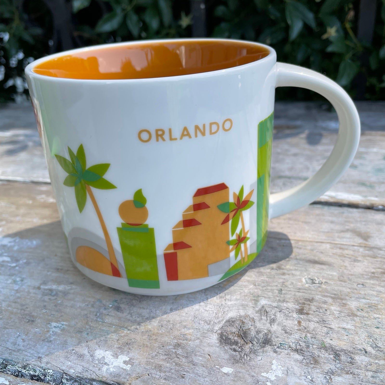 Vintage new Starbucks Orlando You Are Here Collection 14oz Mug 2015 box new
