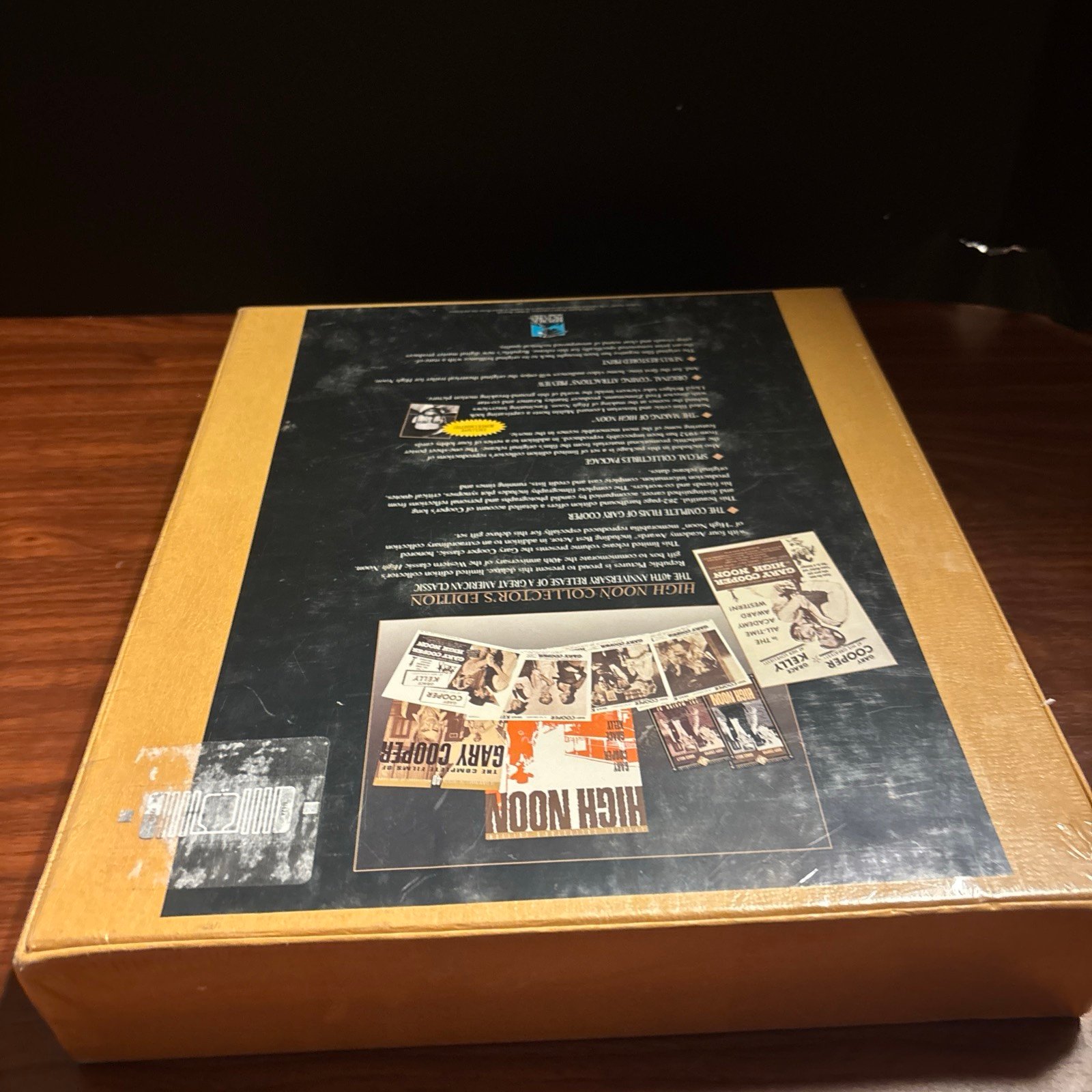 High Noon 40th Anniversary Deluxe Collectors Edition Box VHS