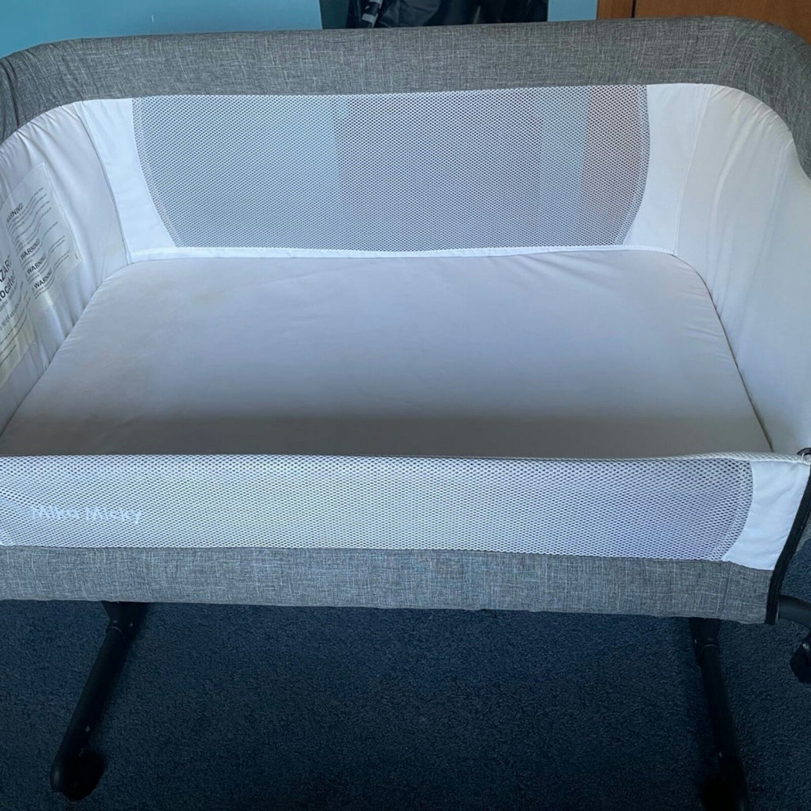 mika micky bedside sleeper easy folding portable